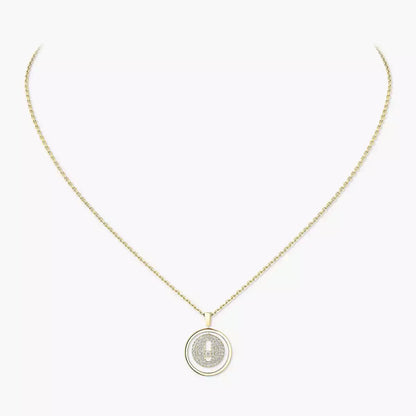 [AuraEcho] Lucky Move Diamond Necklace