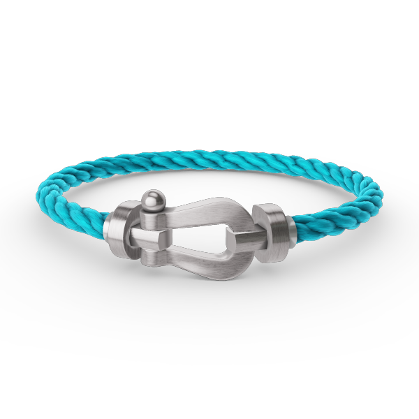 [AuraEcho]FORCE LARGE HORSESHOE NO DIAMOND BRACELET SILVER